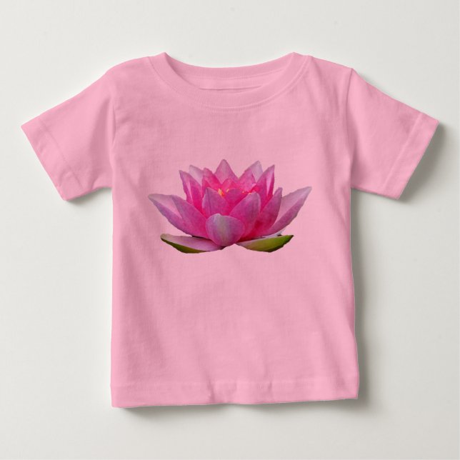 Säuglings-Wasser-Lilie Baby T-shirt (Vorderseite)