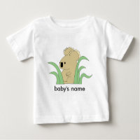 Säuglingskoala im T - Shirt des Eukalyptus l/s