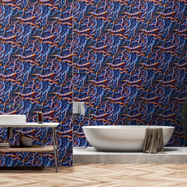Saugnatur Tapete (Badezimmer)