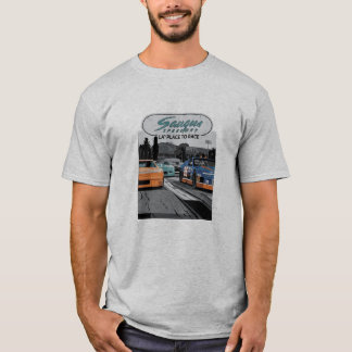 Saugus Speedway Oldtimer-Rennwagen T-Shirt