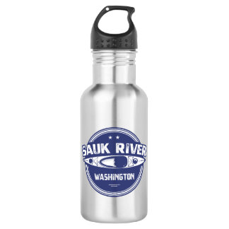 Sauk River Washington Kayaking Edelstahlflasche