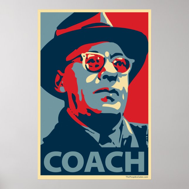 Saul Alinsky - Coach: OHP Poster (Vorne)