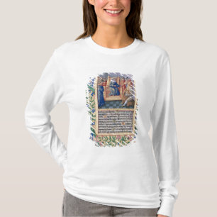 Saul, der zu David-Spiel die Harfe hört T-Shirt
