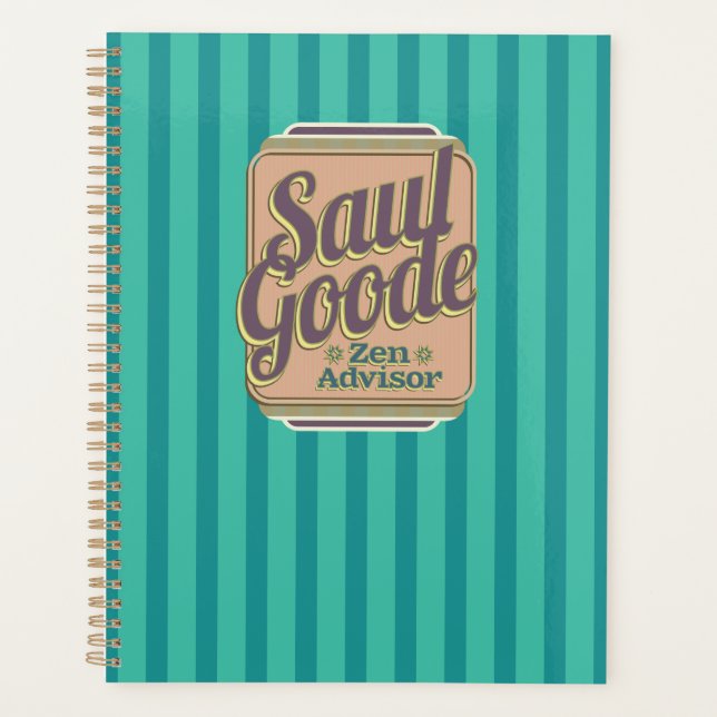 Saul Goode Zen Advisor Aqua Stripes BG Planer (Vorderseite)