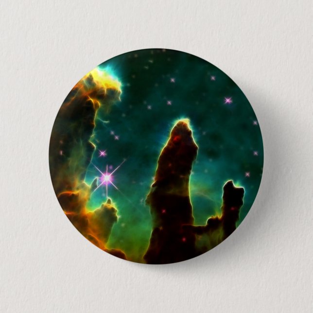 Säulen der Gründung der NASA Button (Vorderseite)