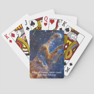 Säulen der Schaffung James Webb Weltraumteleskop Spielkarten