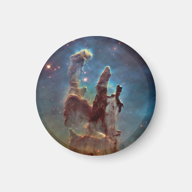 Säulen der Schöpfung, Adlernebel Hubble Space Magnet (Vorne)