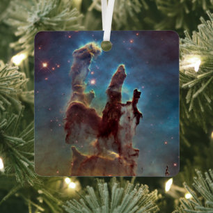 Säulen der Schöpfung, Adlernebel Hubble Space Ornament Aus Metall