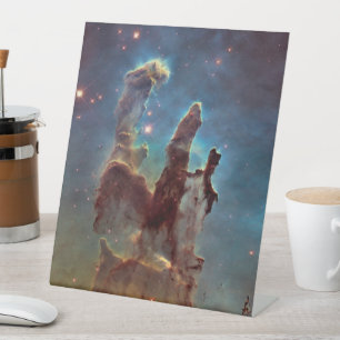 Säulen der Schöpfung, Adlernebel Hubble Space Sockelschild
