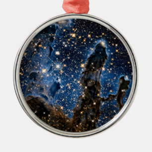 Säulen der Schöpfung Adlernebel Nahinfrarot Ornament Aus Metall