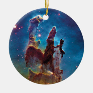 Säulen der Schöpfung M16 Adlernebel Weltraumfoto Keramik Ornament