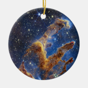 Säulen der Schöpfung sehen aus wie T-Rex Keramik Ornament