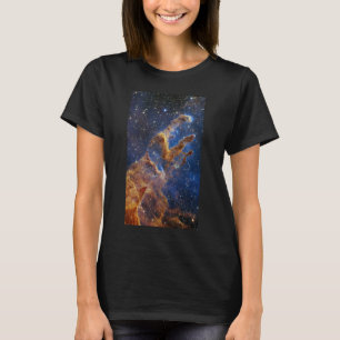 Säulen des Schöpfungsadlernebels Webb Teleskop T-Shirt