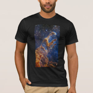 Säulen des Schöpfungsadlernebels Webb Teleskop T-Shirt