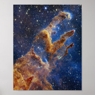 Säulen Erstellung Webb Space Telescope Science nas Poster