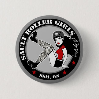 Sault Rollen-Mädchen - Knopf Button