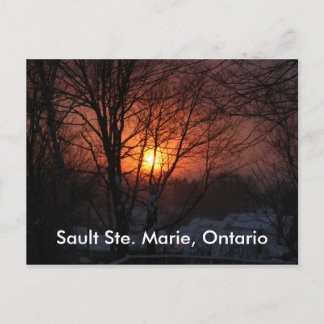 Sault Ste. Marie, Carte postale de l'Ontario