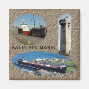 Sault Ste. Marie-magnet Magnet