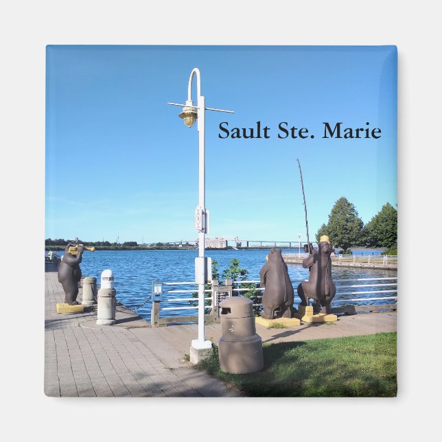 Sault Ste. Marie-Magnet Magnet (Vorne)