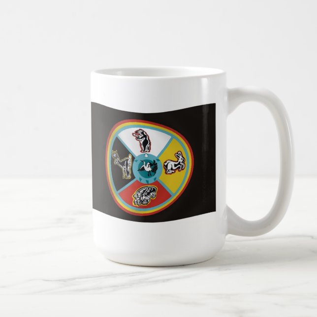 Sault Ste. Marie Tribe Flag Tasse (Rechts)