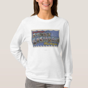 Sault Suite. Marie, Michigan - große T-Shirt