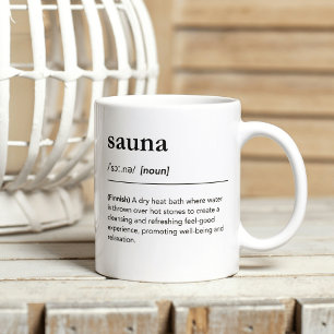 Sauna Définition Mug Finnois Wellness Spa moderne