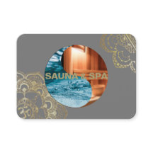 SAUNA & SPA - CARTE DE VISITE