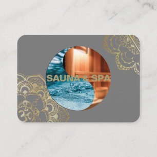 SAUNA & SPA - CARTE DE VISITE