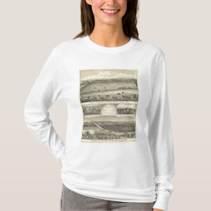 Saunders County Bauernhöfe, Nebraska T-Shirt