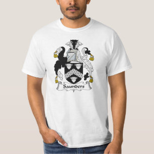 Saunders-Familienwappen T-Shirt
