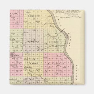 Saunders Landkreis, Nebraska Magnet