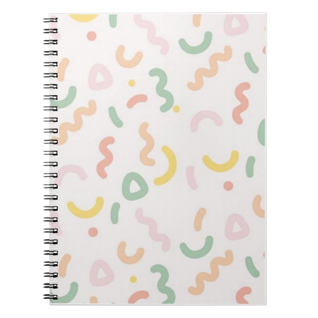 Saupoudrer Carnet Spiral amusant (Devant)