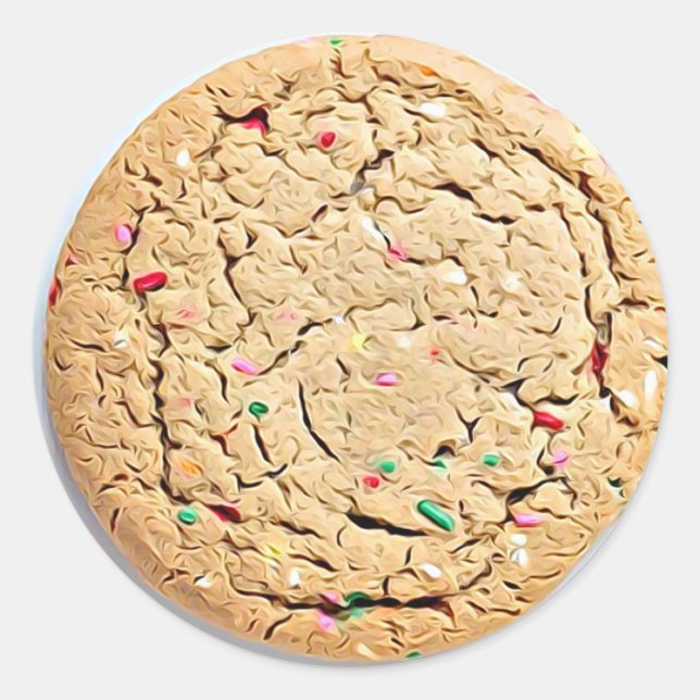 Saupoudrer les autocollants de sucre Cookies (Devant)