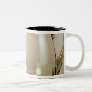 Säure ätzte Vase durch James Powell und Söhne Zweifarbige Tasse