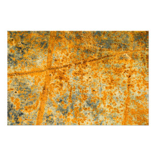 Säure-Rost-Pfade Fotodruck
