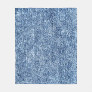 Säure waschen blaue Denim, nah-up Textur. Fleecedecke