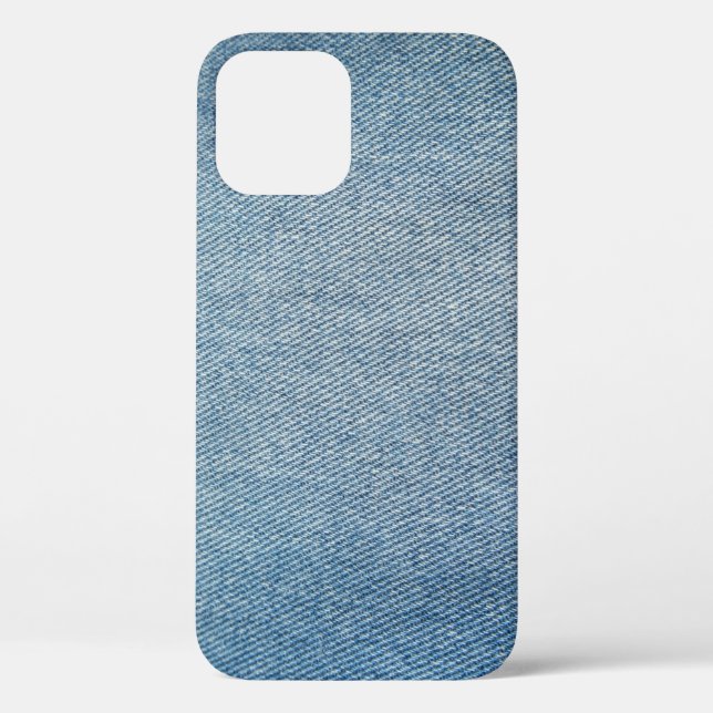 Säure waschen blaue Jeans, Denim Textur. Case-Mate iPhone Hülle (Rückseite)