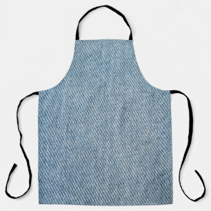 Säure waschen blaue Jeans, Denim Textur. Schürze