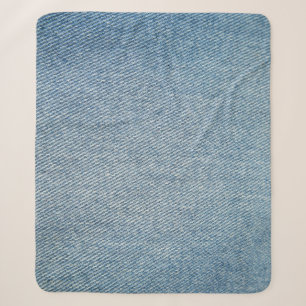 Säure waschen blaue Jeans, Denim Textur. Sherpadecke