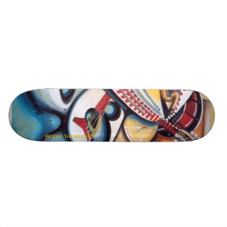 Saurer Jazz vorbei: Albert-Rätsel Skateboard