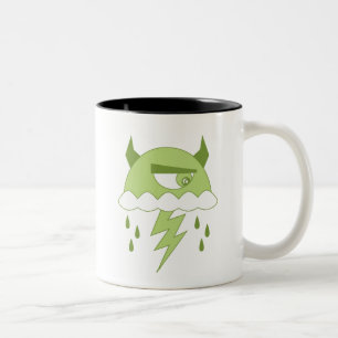 Saurer Regen Zweifarbige Tasse