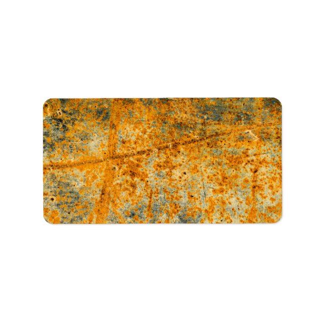 Säurerostpfade Adressaufkleber (Vorne)