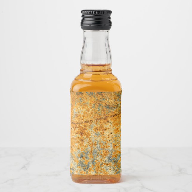 Säurerostpfade Alkoholflaschenetikett (Vorderseite)