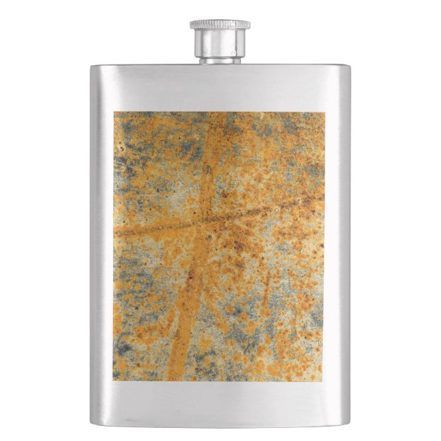 Säurerostpfade Flachmann (Vorderseite)