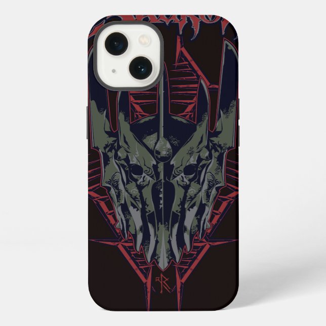 Sauron Icon iPhone Hülle (Rückseite)