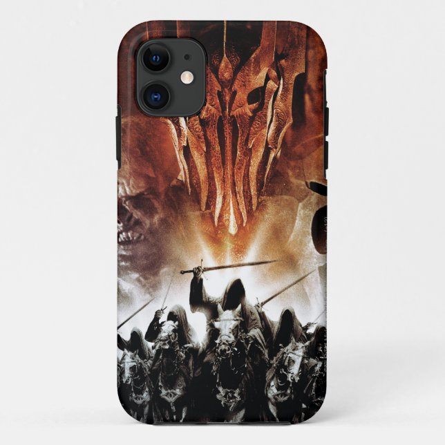 Sauron, Orks, Hexerei und Ringwraiden Case-Mate iPhone Hülle (Rückseite)