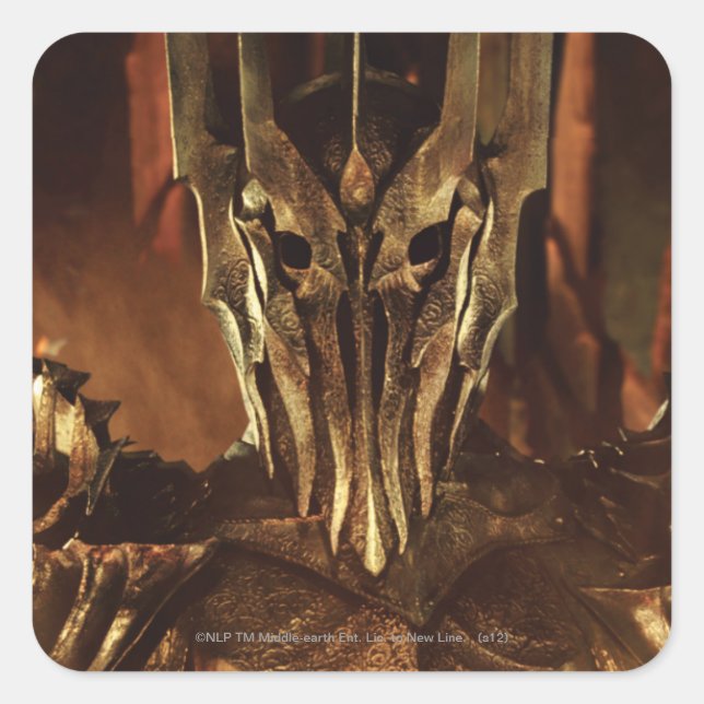 SAURON™ QUADRATISCHER AUFKLEBER (Vorderseite)