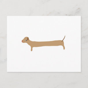 Sausage Dog Love Postkarte