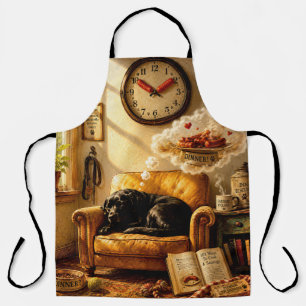 Sausage O’Clock Dreamtime – Surrealer Hundekunst Schürze