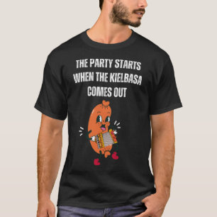 Sausage Pun Kielbasa Polnisch T-Shirt
